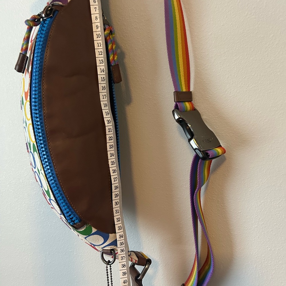 It is used but it is in good condition it is large and has two zipers